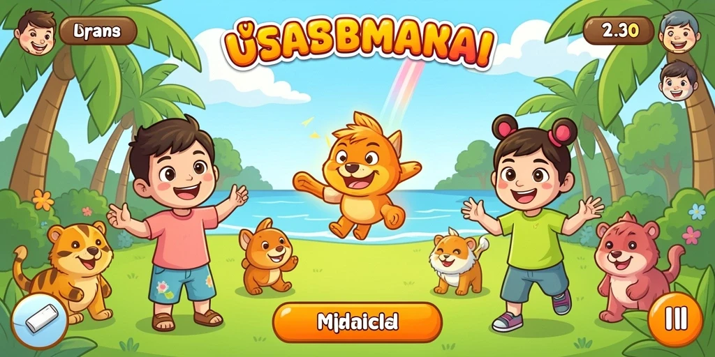 Level menantang dengan rintangan yang menarik.